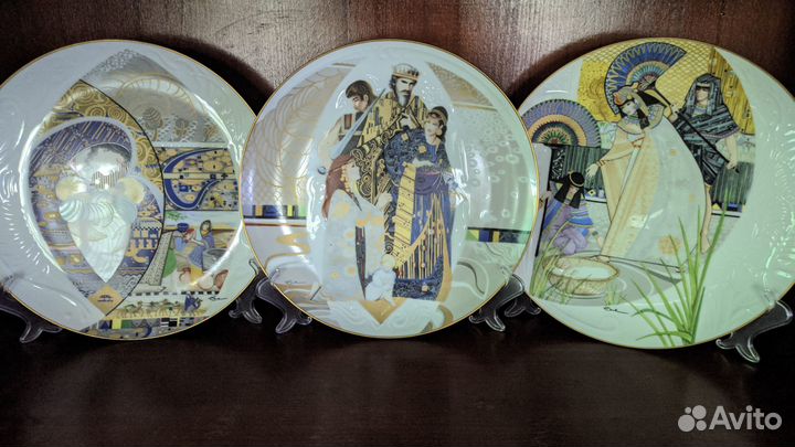 Тарелки коллекционные настенные Edwin Knowles USA