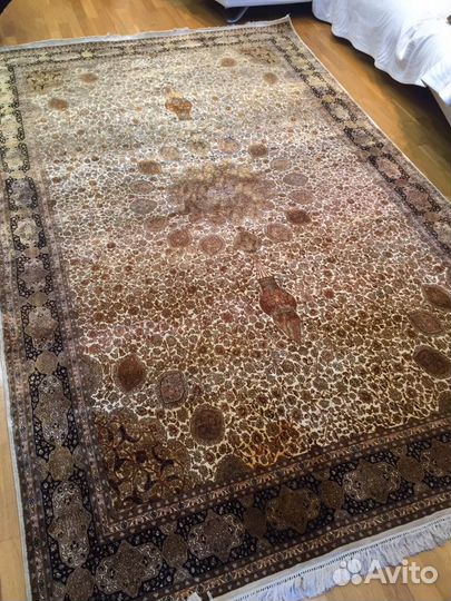 Новый Ковер шелковый Индия