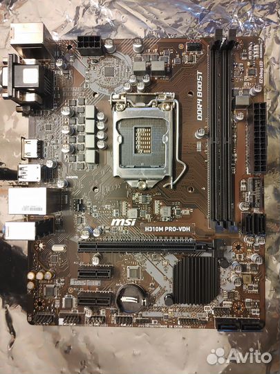 MSI H310M-Pro VDH Socket 1151v2