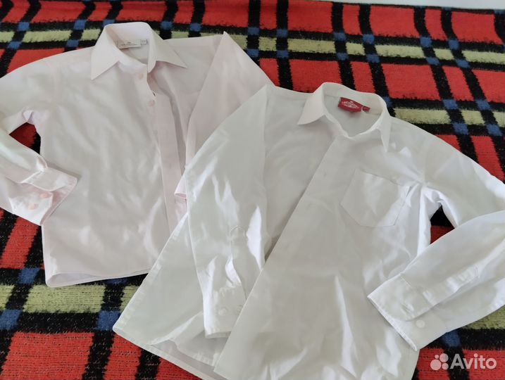 Рубашки школьные на мальчика 1-2 класс