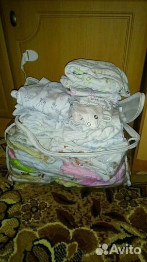Вещи на девочку с 0 до 3-х лет пакетом