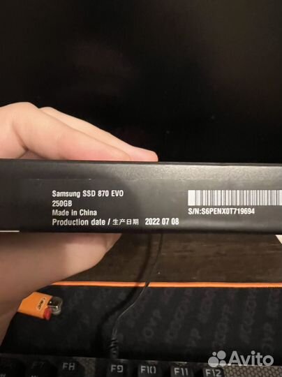 Ssd samsung 870 evo 250gb