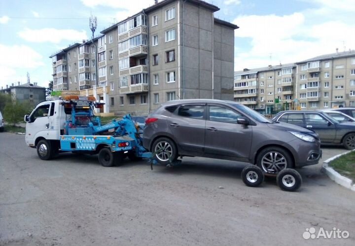 Эвакуатор Ангарск (без поднятия краном)