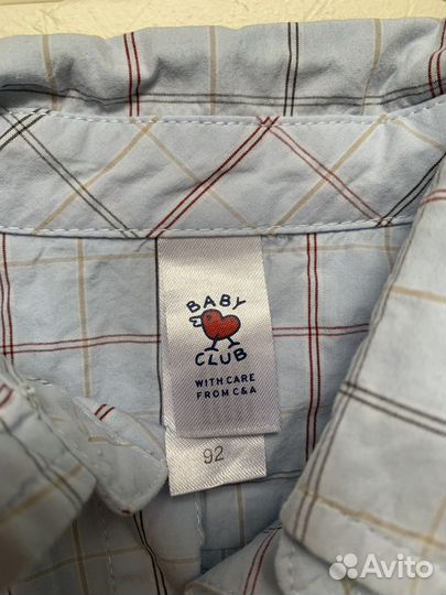 Рубашки на мальчика 86-110