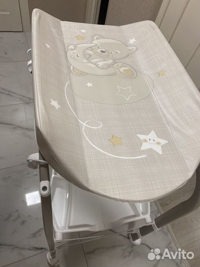 Пеленальный столик с ванночкой cam