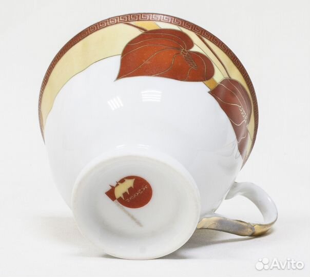 Набор Восточные мотивы Чайник и 4 чашечки, на крыш