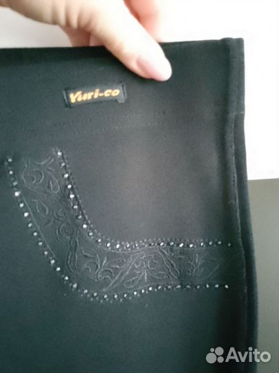 Брюки стрейч женские р. 58