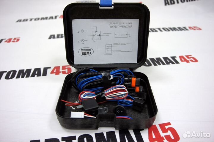 Проводка противотуманных фар LADA Largus Logan 1