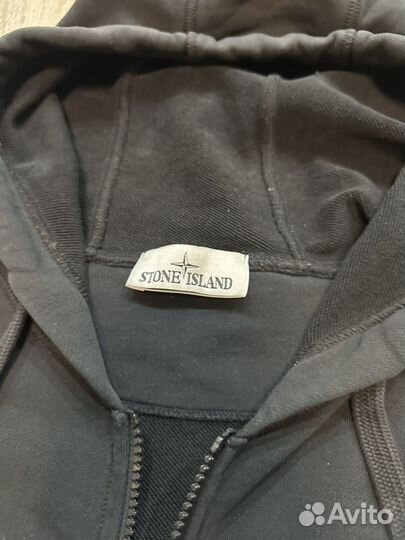 Зип худи stone island