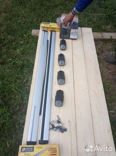 Новые Рейлинги на крышу крыловидные mitsubishi