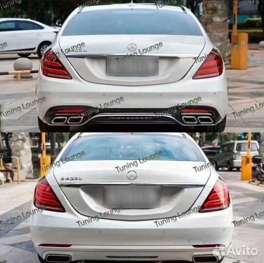 Рестайлинг на Mercedes S-klass W222