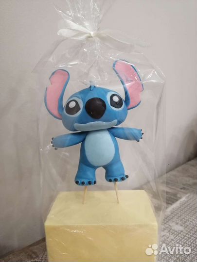 Фигурка из сахарной мастики Стич