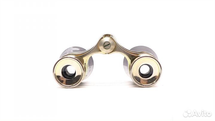 Бинокль театральный золотистый (СССР, 1985)