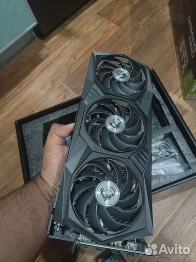 Видеокарта RTX 3070 MSI Gaming X