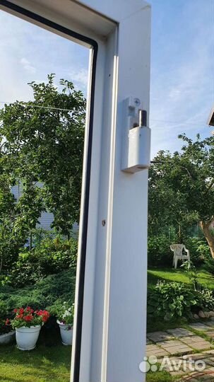 Дверь пластиковая пвх входная бу