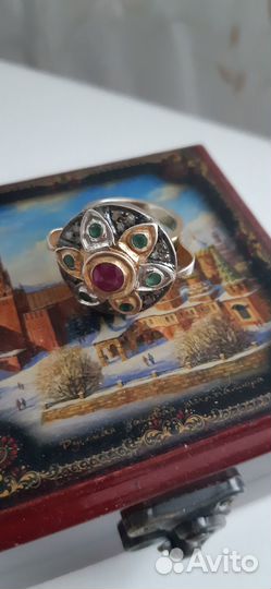 Кольцо перстень женский