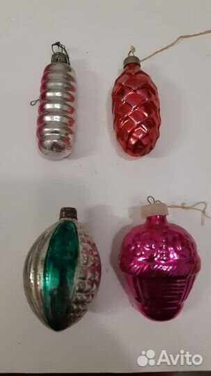 Елочные игрушки СССР