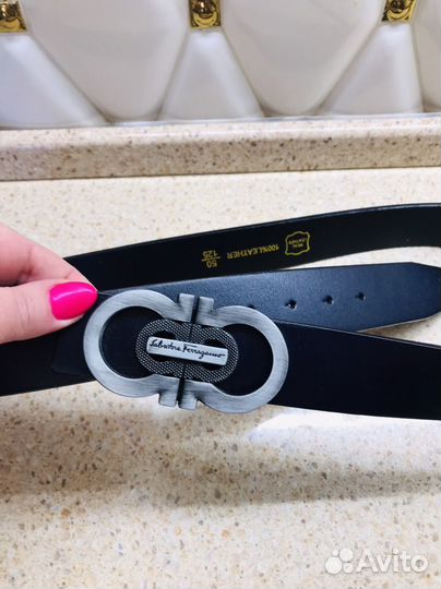 Ремень натуральная кожа Salvatore Ferragamo