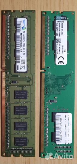 Оперативная память DDR3 -1 и 2Гб-проверены