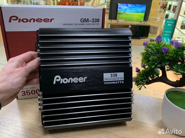 Усилитель автомобильный Pioneer GM-338 3500W