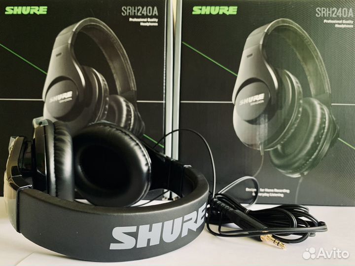 Shure SRH240A - студийные / мониторные наушники