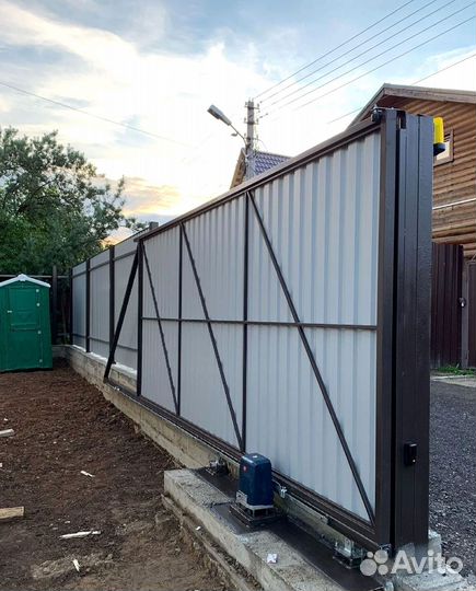 Откатные ворота