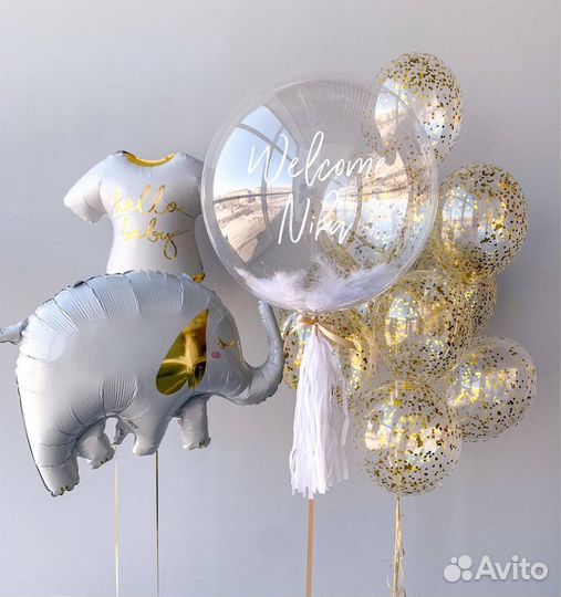 Шары на выписку из роддома