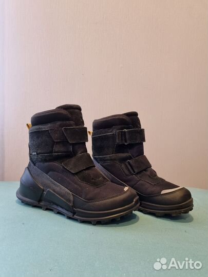 Ботинки детские, размер 38, ecco