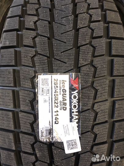Yokohama Ice Guard G075 285/45 R22