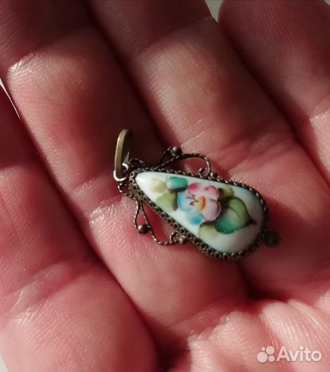 Набор мельхиоровый с эмалью(мнц)