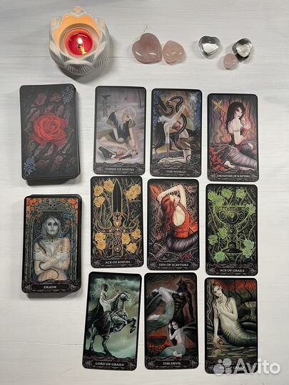 Таро Вампиров Фантасмагория + книга на русском