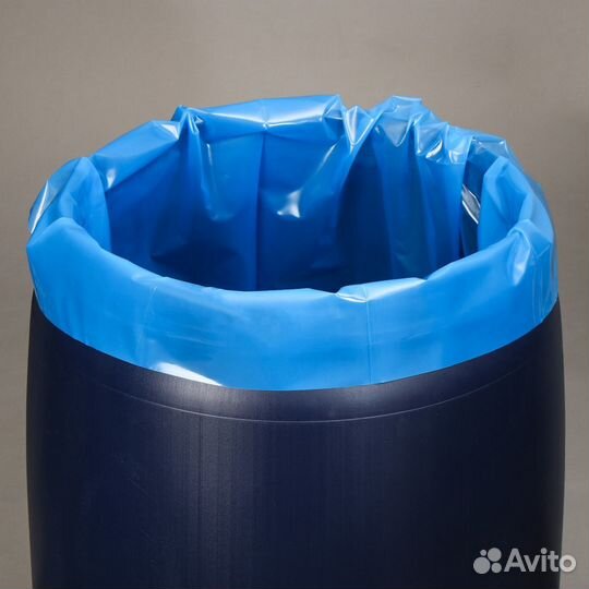 Мешок-вкладыш в бочку, 250 литров,100 мкм