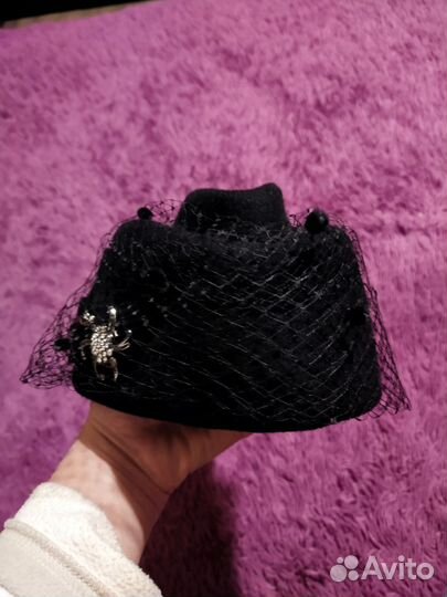 Шляпа женская фетровая