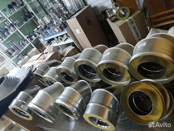 Трубы сэндвич дымоход феррум, тис, умк