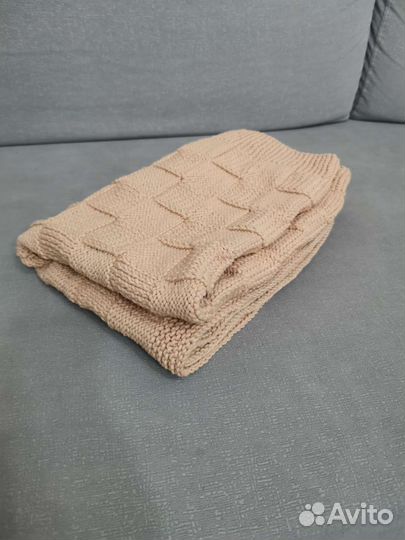 Плед детский вязаный ручная работа