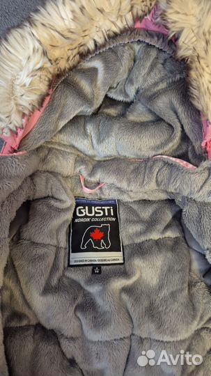 Зимний комбинезон gusti 98 для девочки