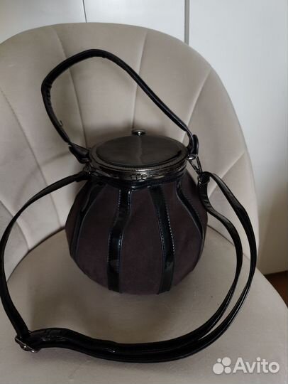 Сумка женская замшевая