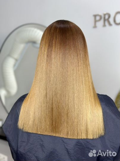 Кератиновое выпрямление и ботокс волос