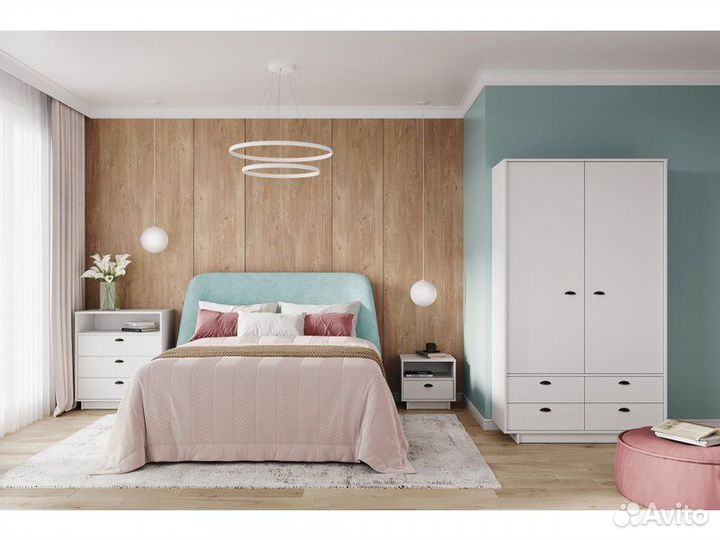 Тумба прикроватная Айрин White