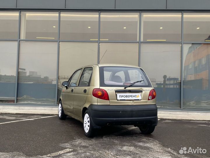 Daewoo Matiz 0.8 МТ, 2007, 150 000 км