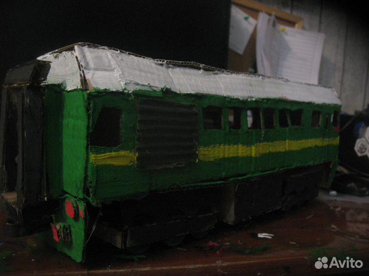 Модель тепловоза 2м62