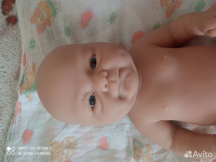 Кукла реборн силиконовая мальчик