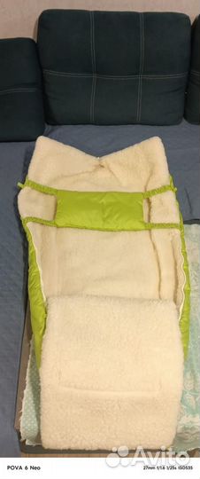 Зимний конверт в коляску и на выписку