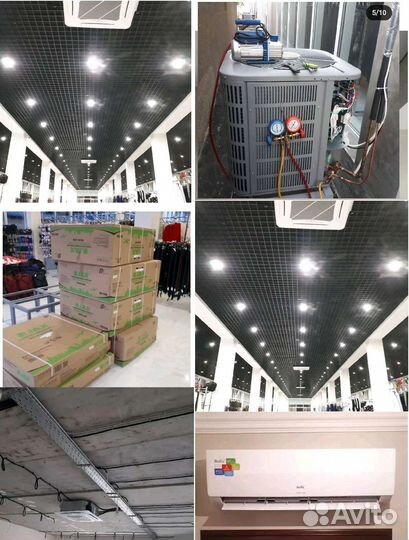 Кондиционеры для больших помещений