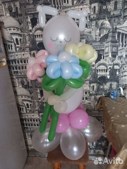 Букеты и Фигуры из воздушных шаров на заказ