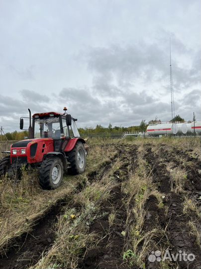 Услуги трактора мтз
