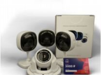 Trassir 4TR1Cloud3000 комплект видеонаблюдения