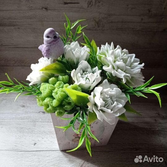 Букет из мыла