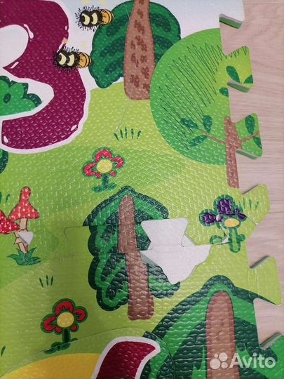 Детский коврик пазл