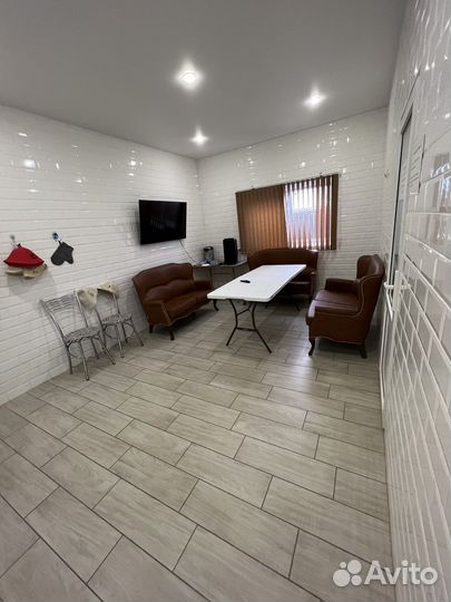 Баня сауна с бассейном